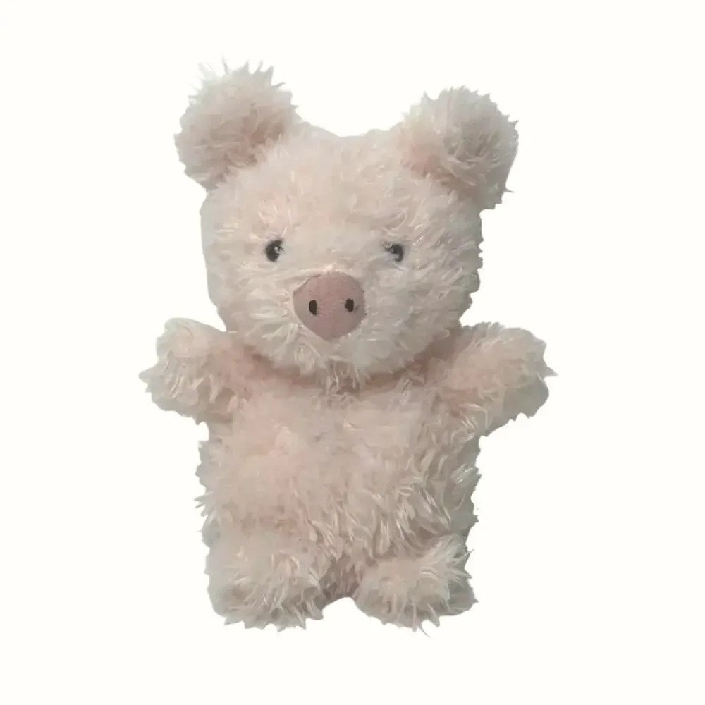 Jellycat Little Pig Plush Pink Stuffed Animal Soft Fluffy Retired Toy